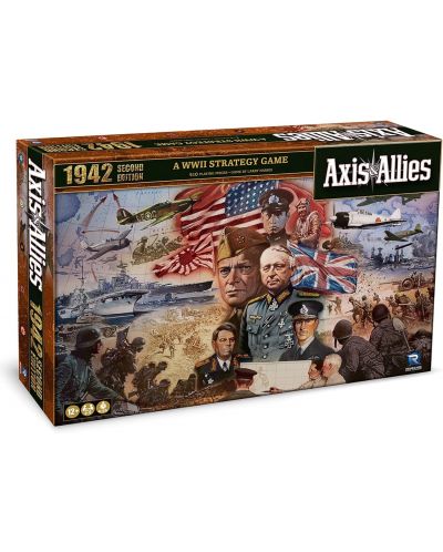 Настолна игра Axis & Allies: 1942 (Second Edition) - Стратегическа - 1