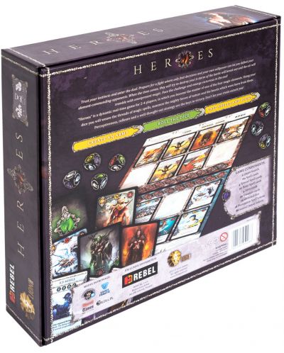 Настолна игра Heroes - фентъзи картова - 2