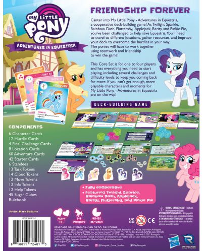 Настолна игра My Little Pony DBG: Adventures in Equestria - кооперативна - 2