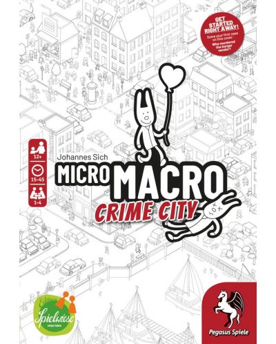 Настолна игра MicroMacro: Crime City - семейна - 1