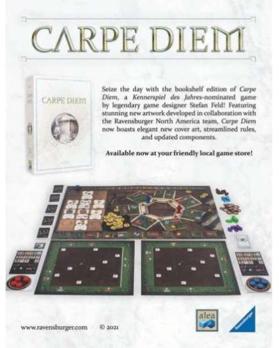 Настолна игра Carpe Diem (2021 edition) - стратегическа - 11