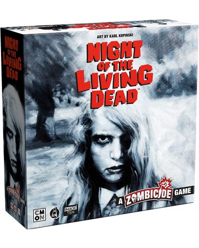 Настолна игра Night of the Living Dead: A Zombicide Game - кооперативна - 1