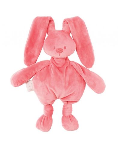 Мека играчка Nattou - Cuddle, зайче, розова, 36 cm
