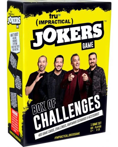 Настолна игра Impractical Jokers: Box of Challenges - Парти - 1