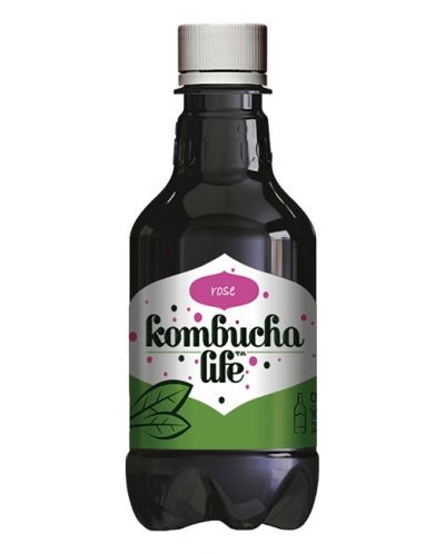 Rose Натурална напитка, 330 ml, Kombucha Life - 1
