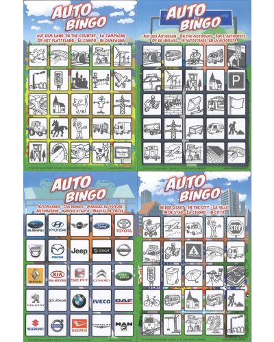 Настолна игра Auto Bingo - Детска - 3
