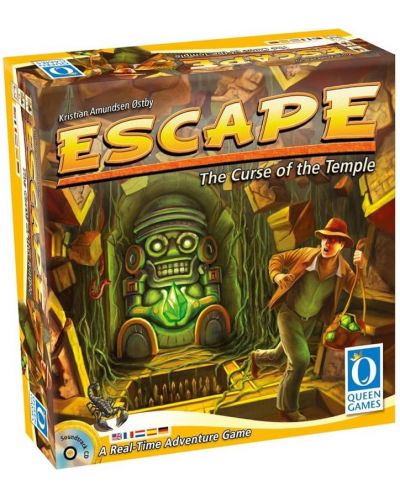 Настолна игра Escape: The Curse of the Temple - Кооперативна - 1