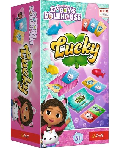 Настолна игра Gabby's Dollhouse: Lucky - Детска - 1
