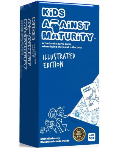 Настолна игра Kids Against Maturity: Illustrated Edition - семейна - 1