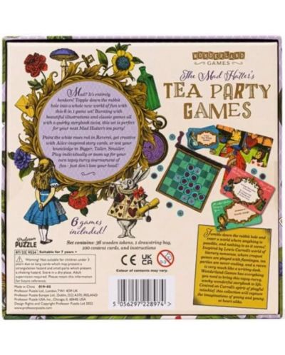 Настолна игра The Mad Hatter's Tea Party Games - Семейна - 2