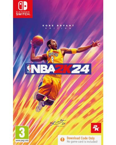 NBA 2K24 - Kobe Bryant Edition - Код в кутия (Nintendo Switch) - 1