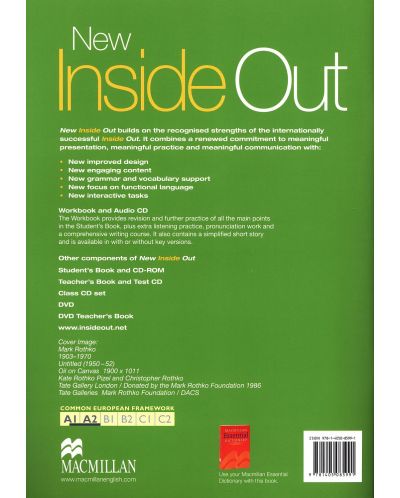 New Inside Out Elementary: Workbook / Английски език (Работна тетрадка) - 2