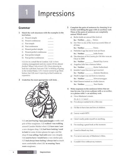New Inside Out Upper-Intermediate: Workbook / Английски език (Работна тетрадка) - 4