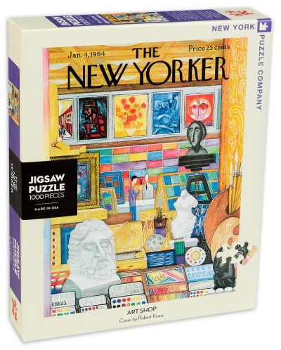 Пъзел New York Puzzle от 1000 части - Магазин за изкуство - 2