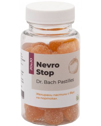 Nevro Stop Dr. Bach Пастили, портокал, 80 g, Jo & Jo - 1