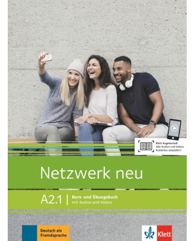 Netzwerk neu A2.1, Kurs- und Ubungsbuch mit Audios und Videos - 1
