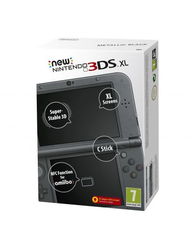 New Nintendo 3DS XL - Metallic Black - 7
