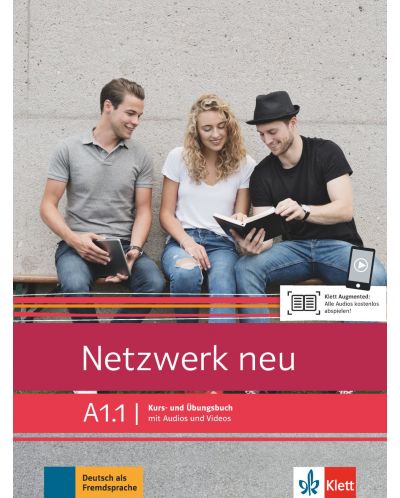 Netzwerk neu A1.1, Kurs- und Ubungsbuch mit Audios und Videos - 1