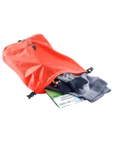 Непромокаема торба Deuter - Light Drypack 5, оранжева - 2