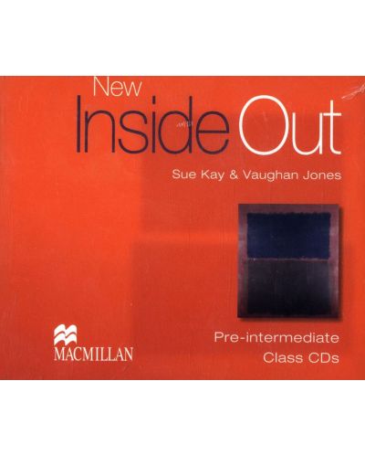 New Inside Out Pre-Intermediate: Class CDs / Английски език (аудио CD) - 1