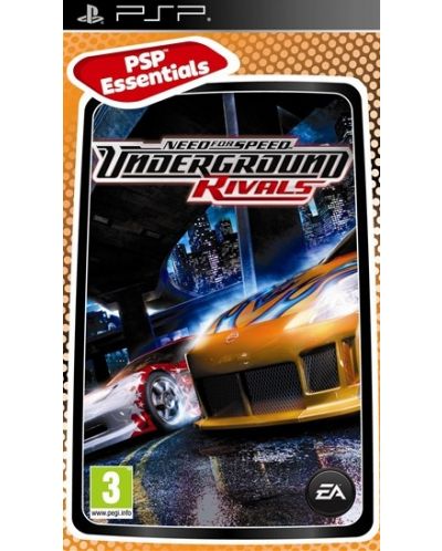 Need For Speed Underground : Rivals - Platinum (PSP) - 1