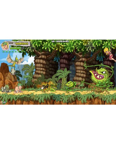 New Joe & Mac: Caveman Ninja - T-Rex Edition (PS4) - 4