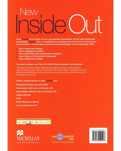 New Inside Out Pre-Intermediate: Teacher's Book / Английски език (Книга за учителя) - 2