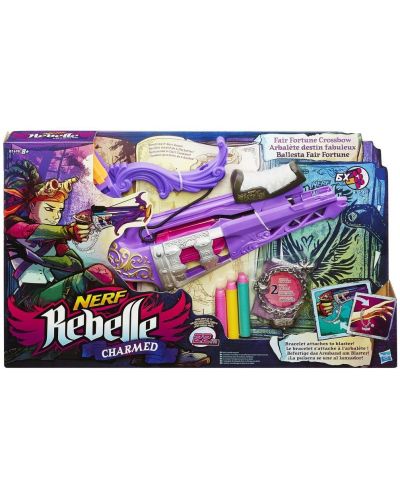 Бластер Hasbro Nerf - Rebelle Charmed Fair Fortune Crossbow - 1