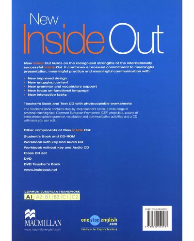 New Inside Out Beginner: Teacher's Book / Английски език (Книга за учителя) - 2