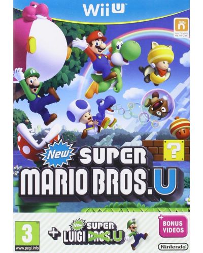 New Super Mario Bros. + New Super Luigi Bros. (Wii U) - 1