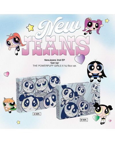 NewJeans - Get Up, The Powerpuff Girls X NJ Box, Version B (CD Box) - 2