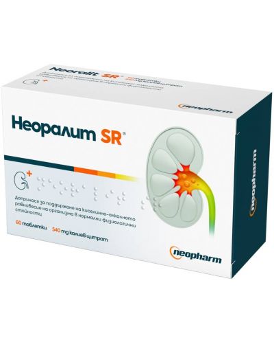 Неоралит SR, 540 mg, 60 таблетки, Neopharm - 1