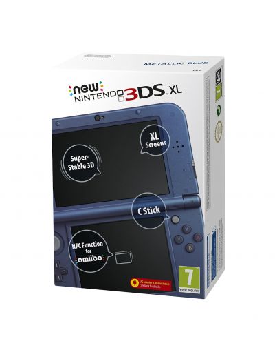 New Nintendo 3DS XL - Metallic Blue - 5