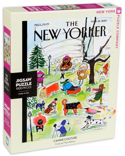 Пъзел New York Puzzle от 1000 части - Кучешка мода - 2
