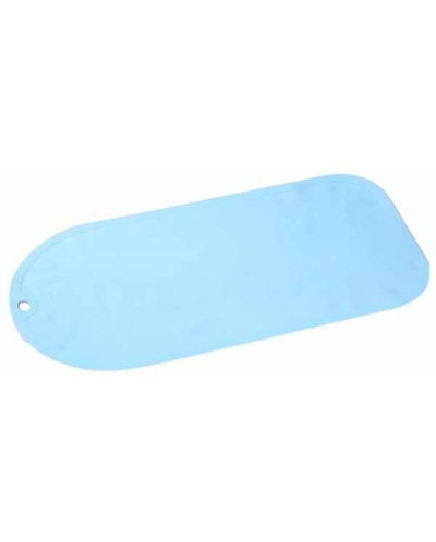 Неплъзгаща се постелка за баня Babyono - 70 x 35 cm, синя - 1