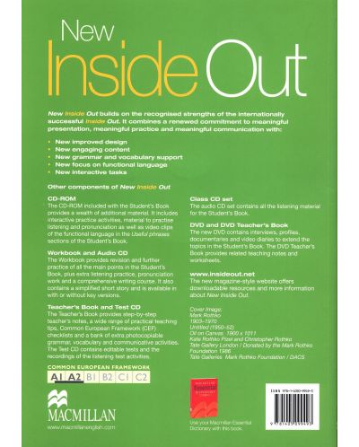 New Inside Out Elementary: Student's Book / Английски език (Учебник) - 2