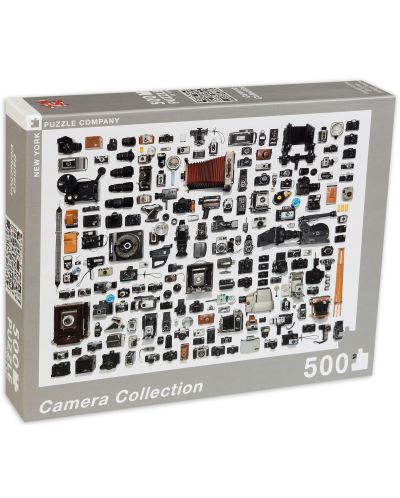 Пъзел New York Puzzle от 500 части - Колекция камери - 2