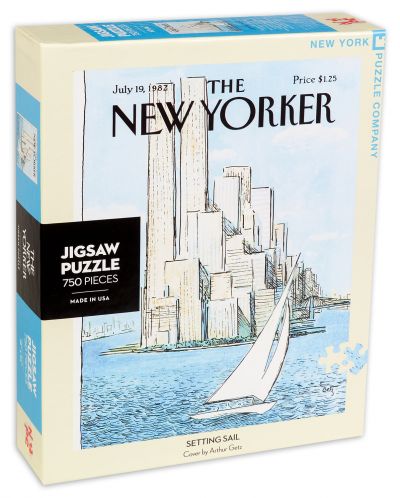 Пъзел New York Puzzle от 750 части - Отплаване - 1