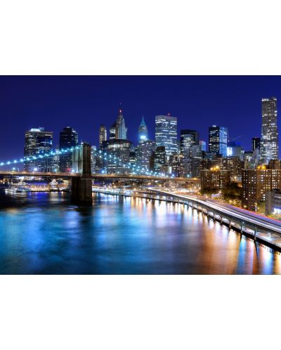 Пъзел Grafika от 2000 части - Ню Йорк през нощта - 2
