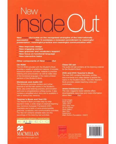 New Inside Out Pre-Intermediate: Student's Book / Английски език (Учебник) - 2