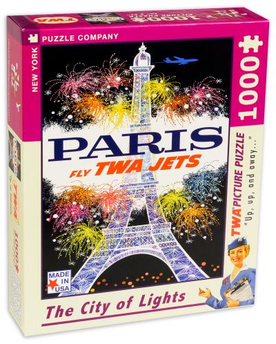 Пъзел New York Puzzle от 1000 части - Париж - 2