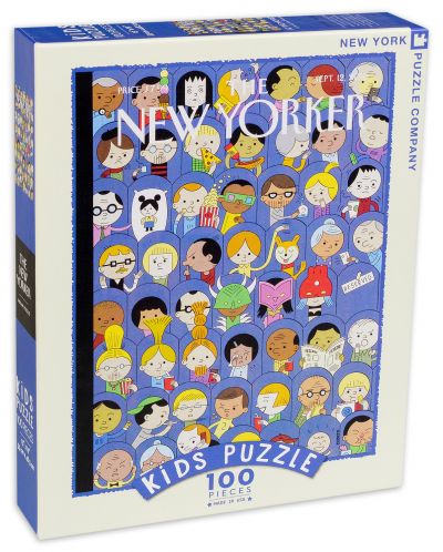 Пъзел New York Puzzle от 100 части - На кино - 1