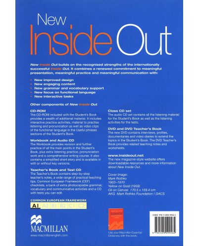 New Inside Out Beginner: Student's Book / Английски език (Учебник) - 2