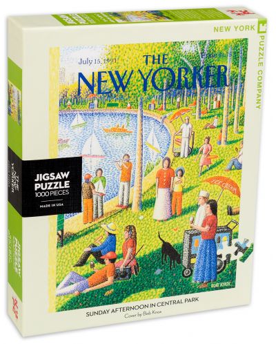 Пъзел New York Puzzle от 1000 части - Неделен следобед в Сентръл Парк - 2