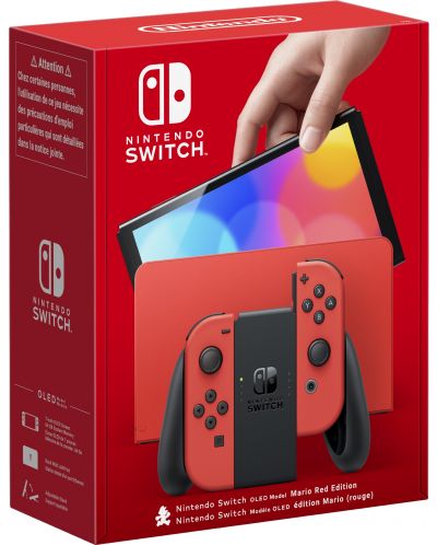 Nintendo Switch OLED - Mario Red Edition - 1