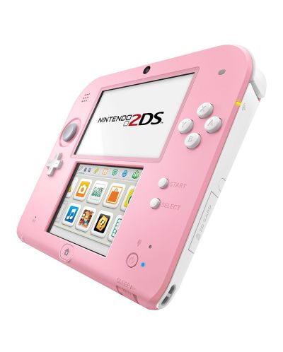 Nintendo 2DS + Tomodachi Life - Pink & Wite - 3