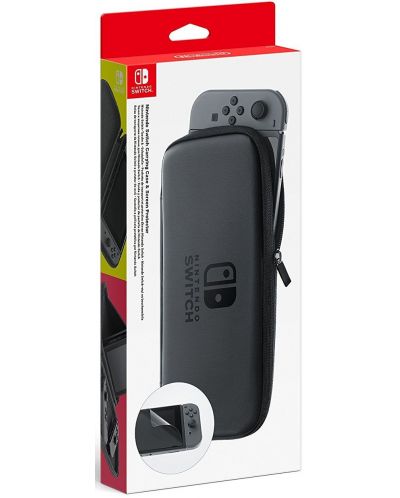 Nintendo Switch - Чантичка за съхранение и протектор на екрана - 1