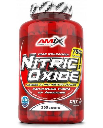 Nitric Oxide, 750 mg, 360 капсули, Amix - 1