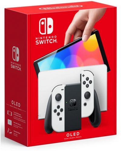 Nintendo Switch OLED - White - 1