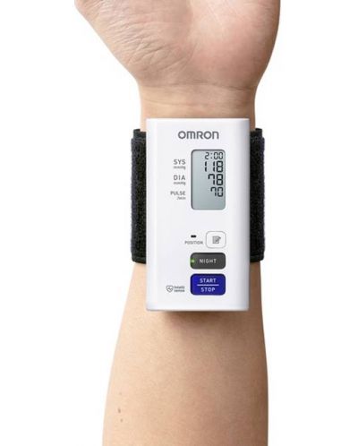 NightView Автоматичен апарат за кръвно налягане, за китка, Omron - 2